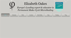 Desktop Screenshot of elizabethoakes.ie